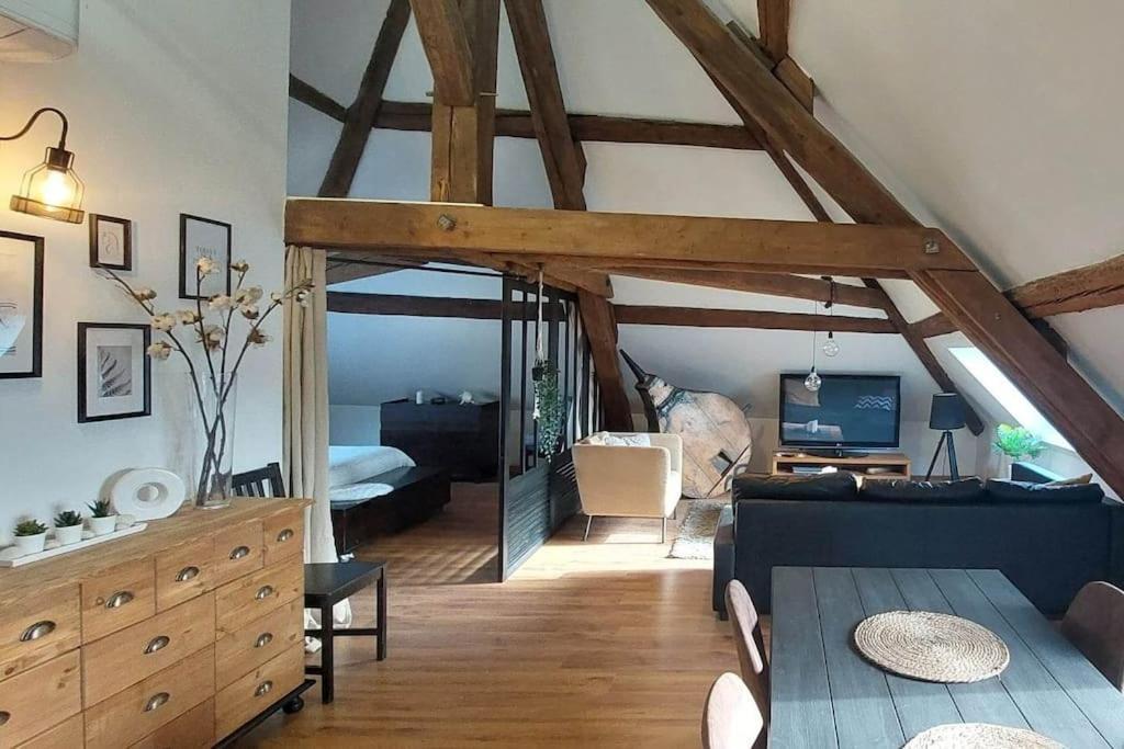 *New*Les Amandines Le Loft* Wifi Leilighet Allevard Eksteriør bilde