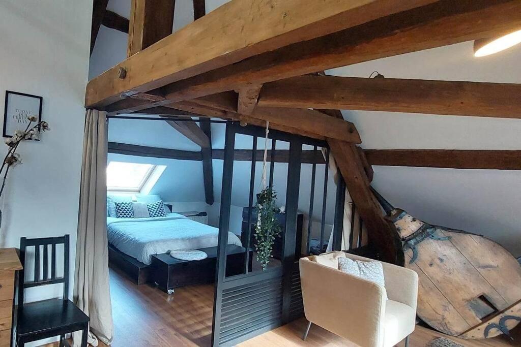 *New*Les Amandines Le Loft* Wifi Leilighet Allevard Eksteriør bilde